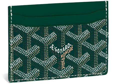 Goyard Saint Sulpice Green in Canvas/Calfskin 